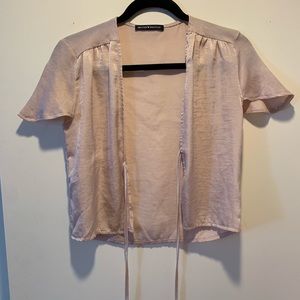 Brandy Melville sateen top